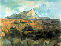 Paul Cézanne - Mont Sainte-Victoire Seen from Les Lauves